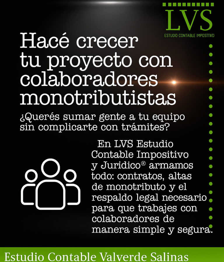 monotributistas colaboradores