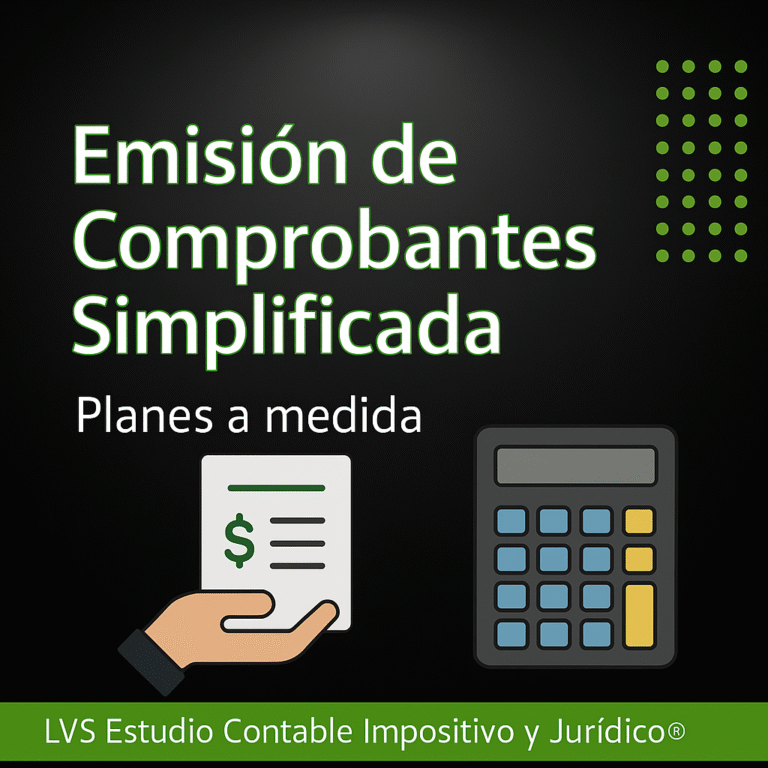 Emision de comprobantes simplificada